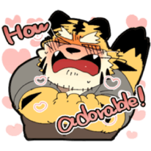 Furry-Tiger's emoji 3/by hyaku 4