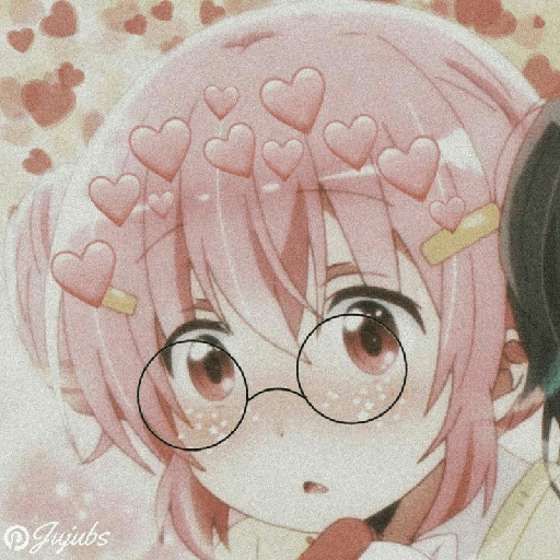 Anime con corazones 14