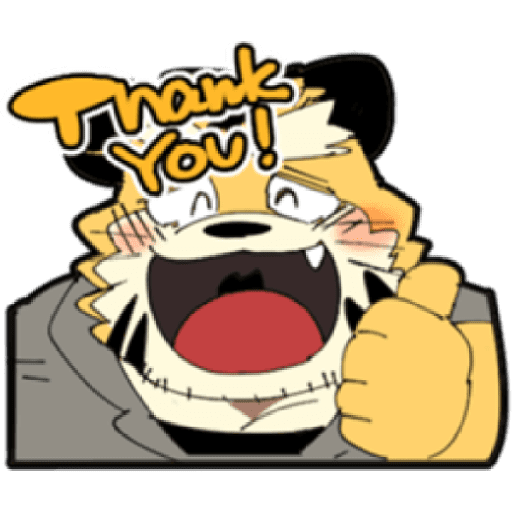 Furry-Tiger's emoji 3/by hyaku 14
