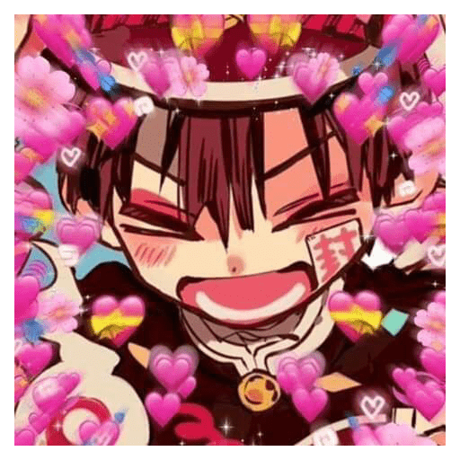 Anime con corazones 23