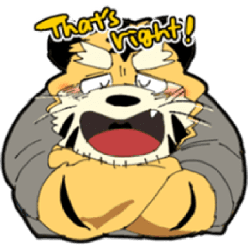 Furry-Tiger's emoji 3/by hyaku 5