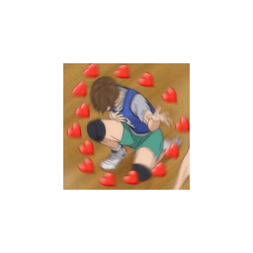 Anime con corazones 18