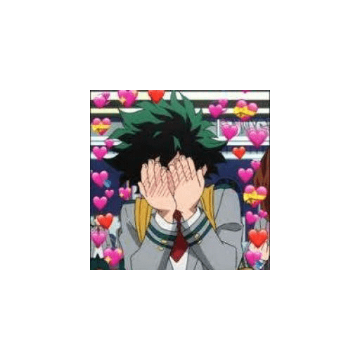 Anime con corazones 24