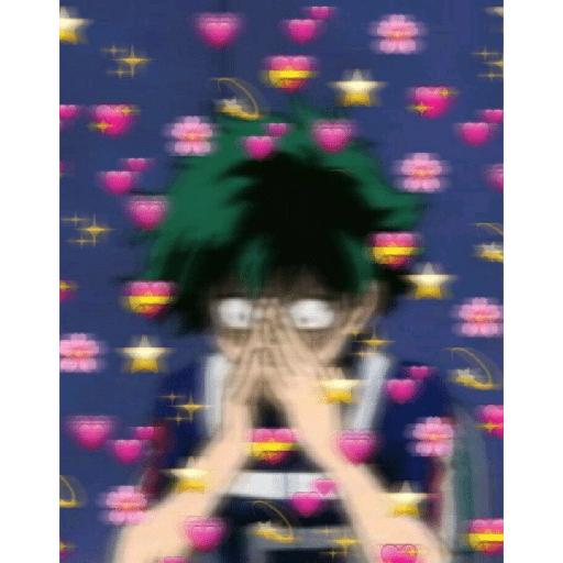 Anime con corazones 30