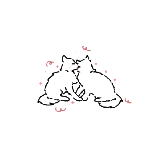 Cute kitten drawings 🎀🐈‍⬛ 7