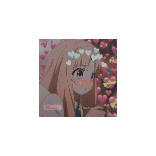 Anime con corazones 12