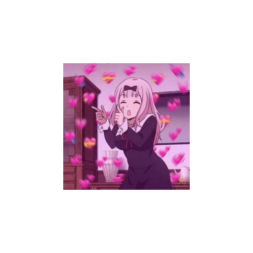 Anime con corazones 27