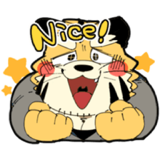 Furry-Tiger's emoji 3/by hyaku 12