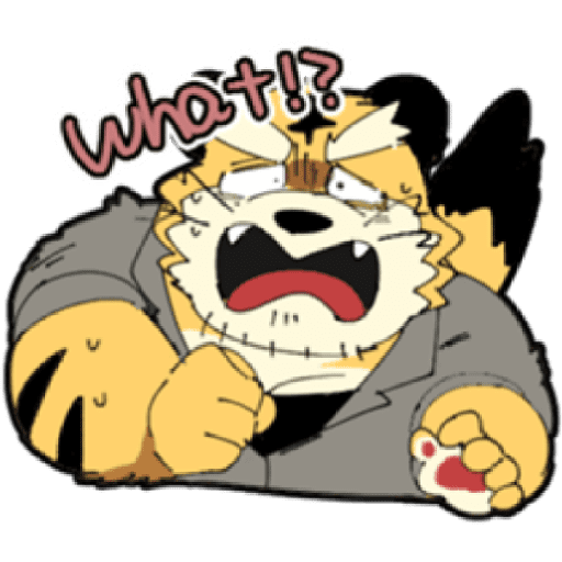 Furry-Tiger's emoji 3/by hyaku 10