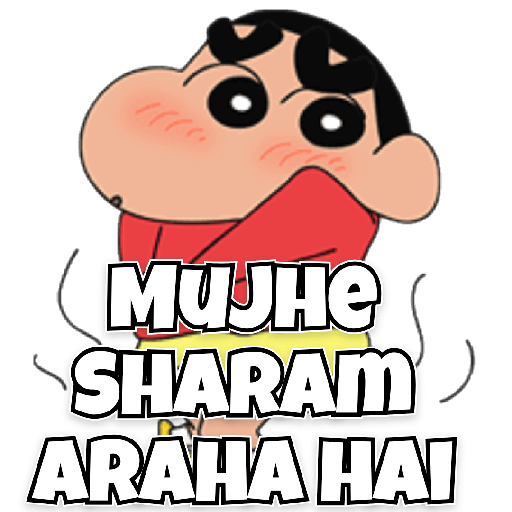 Shinchan Stickers 10