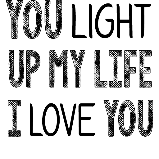 Black white texting 21