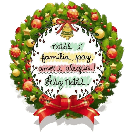 🎅🏻 Adesivos | Dizeres de Natal 25