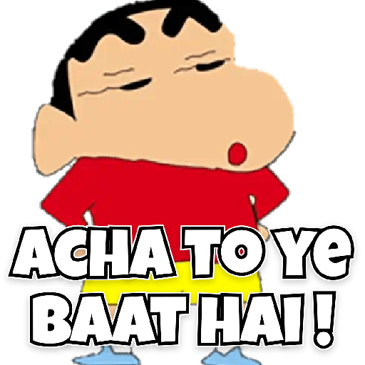 Shinchan Stickers 24