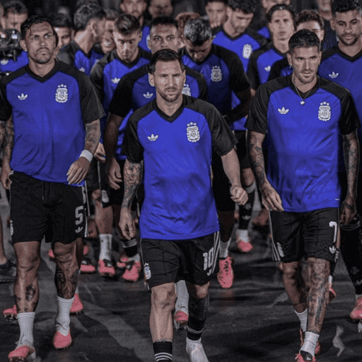 Messi Argentina  7