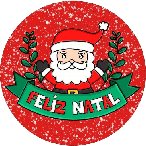 🎅🏻 Adesivos | Dizeres de Natal 24