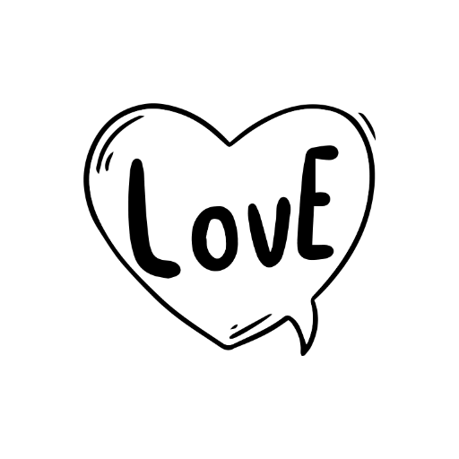 Black white texting 30