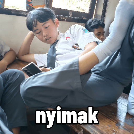 Stiker random 22