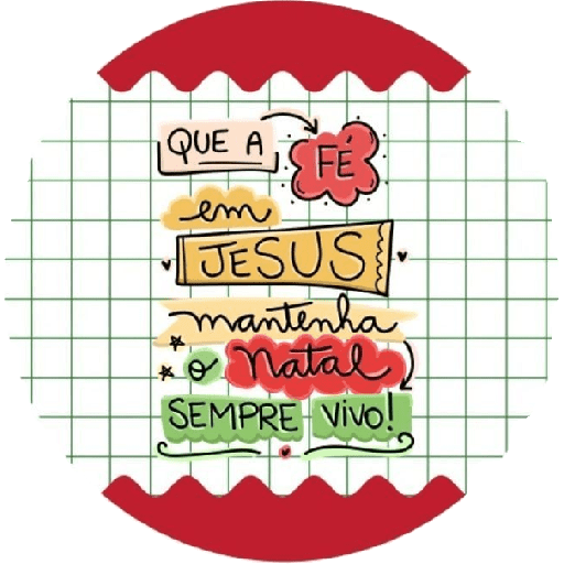 🎅🏻 Adesivos | Dizeres de Natal 10
