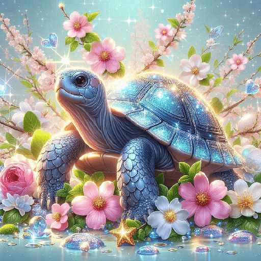Tortugas con 🌸🌹🌺🐢 8