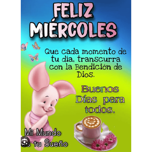 Feliz miercoles 4