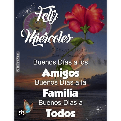 Feliz miercoles 30