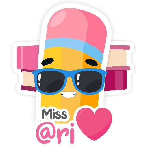 Miss Ari emojis 16