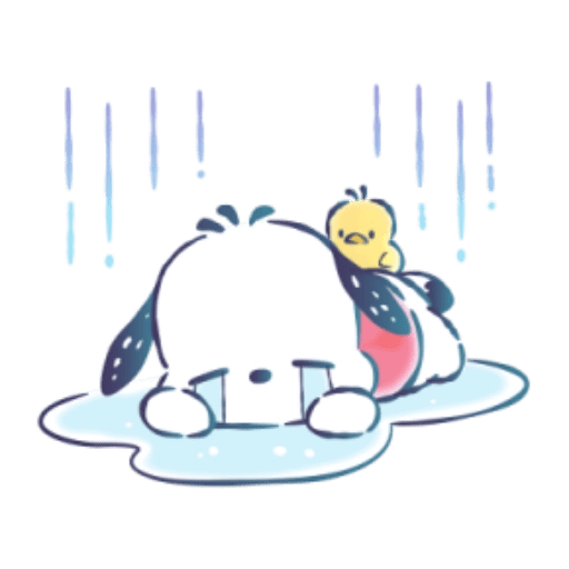 Pochacco Hints of Watercolor 2 8