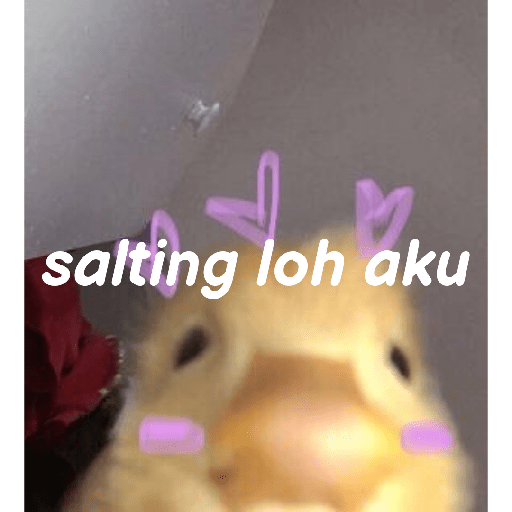 Stiker bebek lucu 1