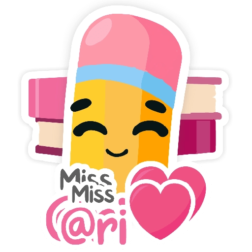 Miss Ari emojis 26