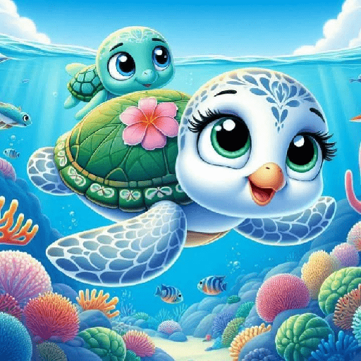 Tortugas con 🌸🌹🌺🐢 19