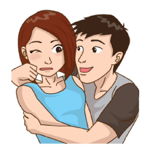 Romantic couple 1