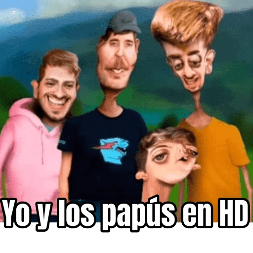 Los Papus & yo 😎🧐 21