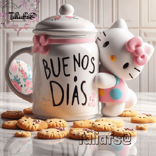 Buenos dias con kitty 5