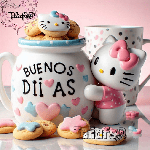 Buenos dias con kitty 3