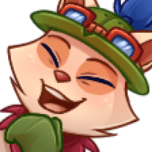 Teemo Stickers LOL  1
