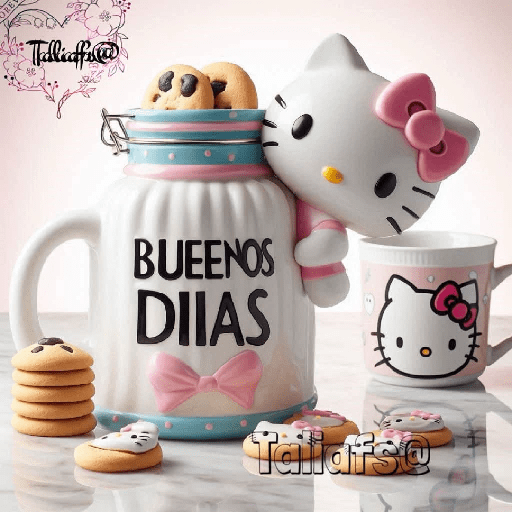 Buenos dias con kitty 4