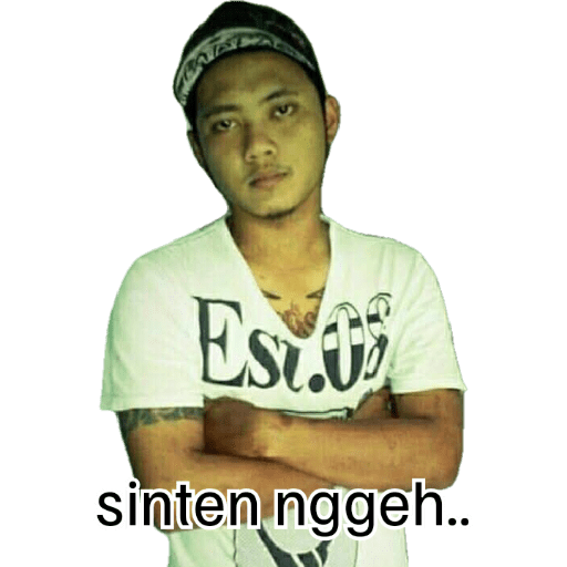 Stiker Saya 9