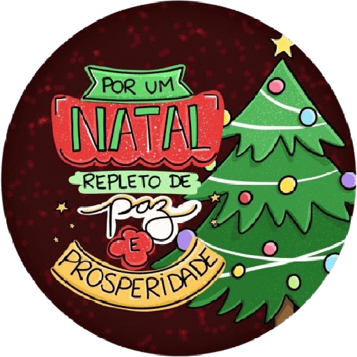 🎅🏻 Adesivos | Dizeres de Natal 1