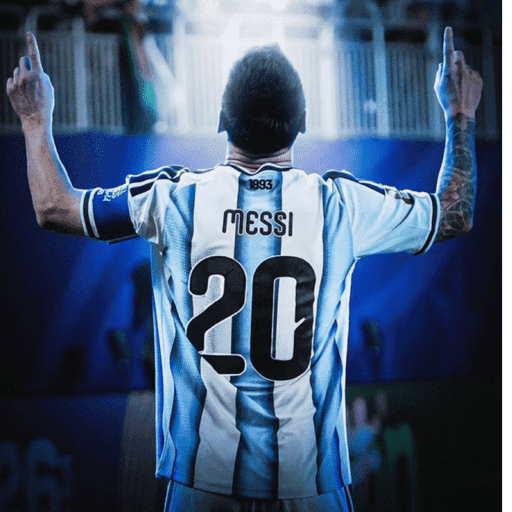 Messi Argentina  9