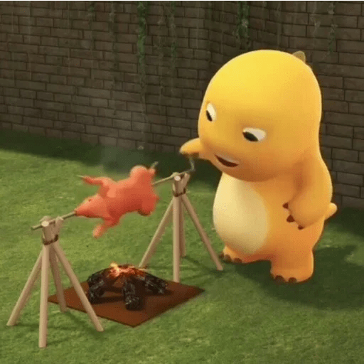 DINO KUNING LUCU BANGETTT 9