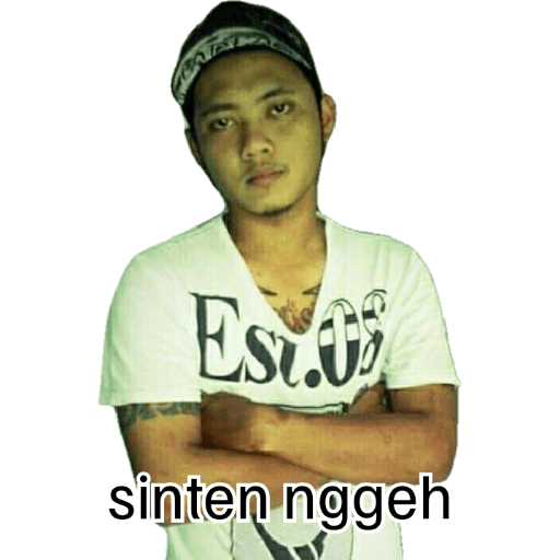 Stiker Saya 8