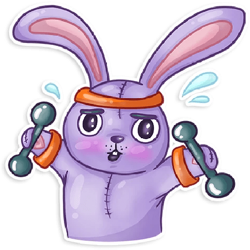 Conejo Cute Pascua 🐰🌸💜 15