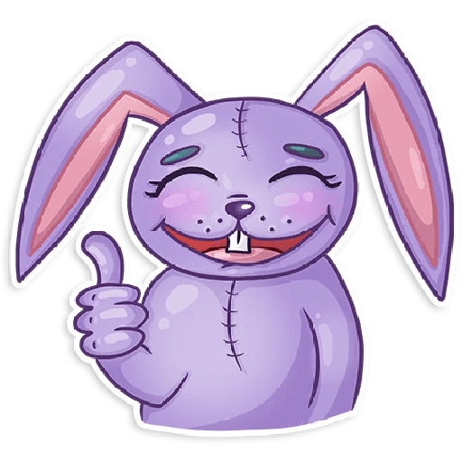 Conejo Cute Pascua 🐰🌸💜 11