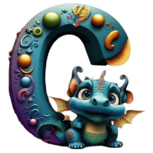 Abecedario Dragones 🐲  3
