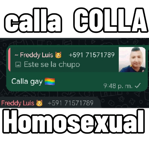 Collas indígenas homosexuales🤢 16