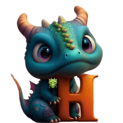 Abecedario Dragones 🐲  8