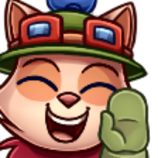 Teemo Stickers LOL  17