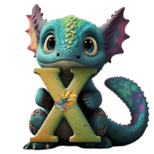 Abecedario Dragones 🐲  24