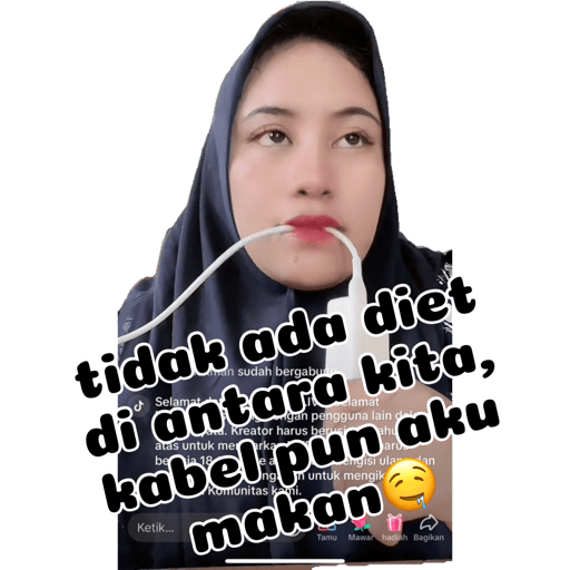 Stiker Saya 20