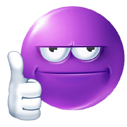 Emojis roxo 4